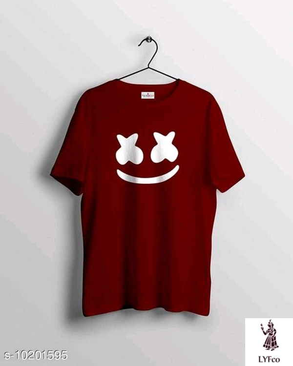Catalog Name:*Awesome Cotton T- Shirts*Fabric: CottonSleeve Length: Short SleevesPattern: PrintedMultipack: 1 - L
