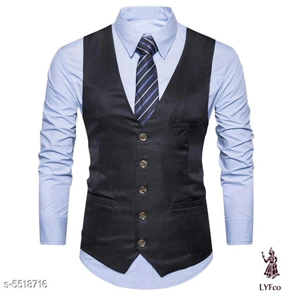 Catalog Name:*Classic Fashionable Men's Waistcoat* - S