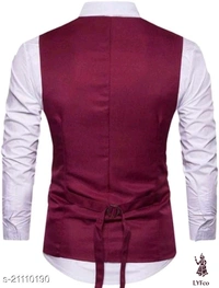 Catalog Name:*Pretty Fabulous Men Jackets*Fabric: Cotton BlendSleeve Length: SleevelessPattern: Solid,StripedMultipack: 1 - XL