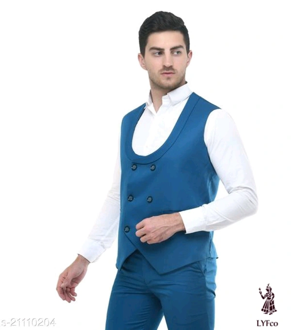 Catalog Name:*Pretty Fabulous Men Jackets*Fabric: Cotton BlendSleeve Length: SleevelessPattern: Solid,StripedMultipack: 1 - L