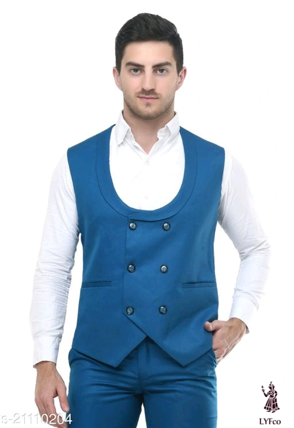 Catalog Name:*Pretty Fabulous Men Jackets*Fabric: Cotton BlendSleeve Length: SleevelessPattern: Solid,StripedMultipack: 1 - L