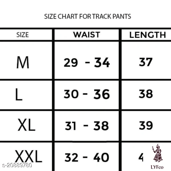 Catalog Name:*Casual Modern Men Track Pants*Fabric: CottonPattern: SolidMultipack: 1 - 32