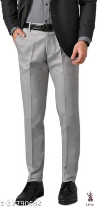 Catalog Name:*Gorgeous Latest Men Trousers*Fabric: Cotton BlendPattern: SolidMultipack: 2 - 34