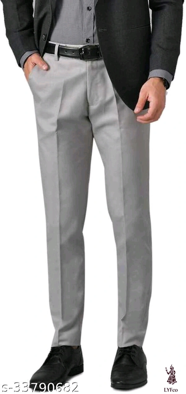 Catalog Name:*Gorgeous Latest Men Trousers*Fabric: Cotton BlendPattern: SolidMultipack: 2 - 34
