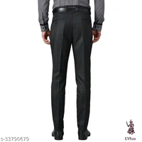 Catalog Name:*Gorgeous Latest Men Trousers*Fabric: Cotton BlendPattern: SolidMultipack: 2 - 32