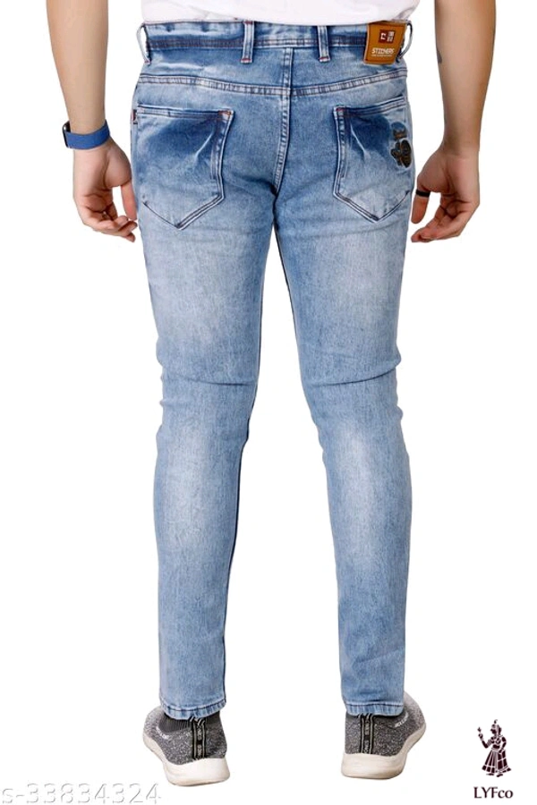 Catalog Name:*Stylish Glamarous Men Jeans*Fabric: DenimPattern: Checked,Dyed/WashedMultipack: 1 - 36
