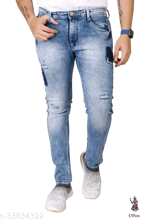 Catalog Name:*Stylish Glamarous Men Jeans*Fabric: DenimPattern: Checked,Dyed/WashedMultipack: 1 - 30