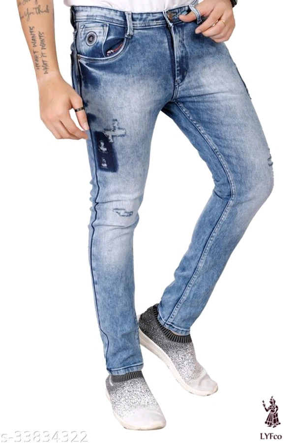 Catalog Name:*Stylish Glamarous Men Jeans*Fabric: DenimPattern: Checked,Dyed/WashedMultipack: 1 - 30
