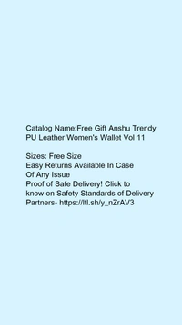 Catalog Name:*Free Gift Anshu Trendy PU Leather Women's Wallet Vol 11* - Free size
