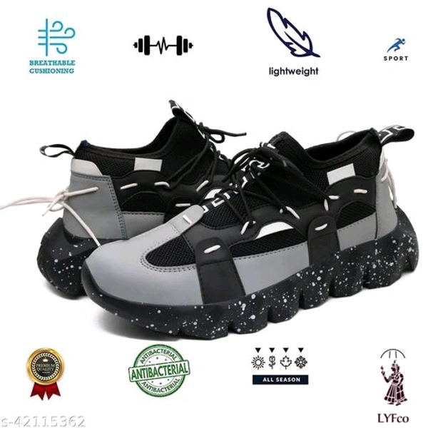 Catalog Name:*Relaxed Attractive Men Sports Shoes*Material: MeshSole Material: RubberFastening & Back Detail: Lace-UpMultipack: 1 - IND-7
