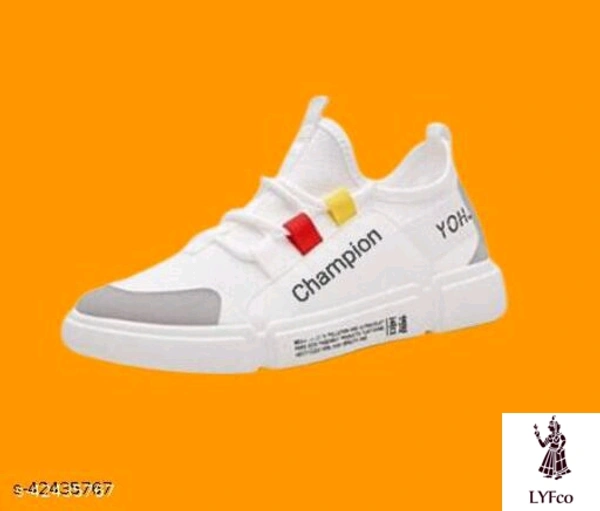 Catalog Name:*Modern Fashionable Men Sports Shoes*Material: MeshSole Material: RubberFastening & Back Detail: Lace-UpPattern: SolidMultipack: 1 - IND-8