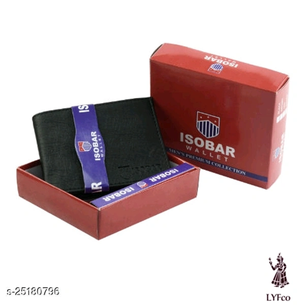 Catalog Name:*FashionableLatest Men Wallets*Material: PUNo. of Compartments: 2Pattern: TexturedMultipack: 1 - Free size