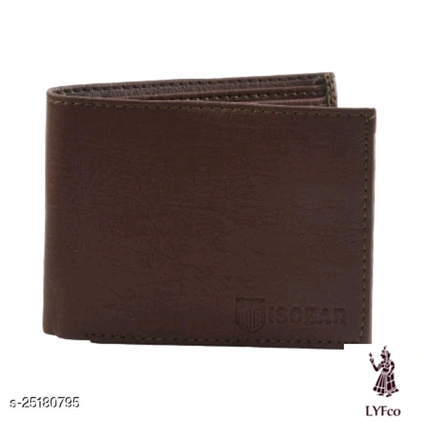 Catalog Name:*FashionableLatest Men Wallets*Material: PUNo. of Compartments: 2Pattern: TexturedMultipack: 1 - Free size