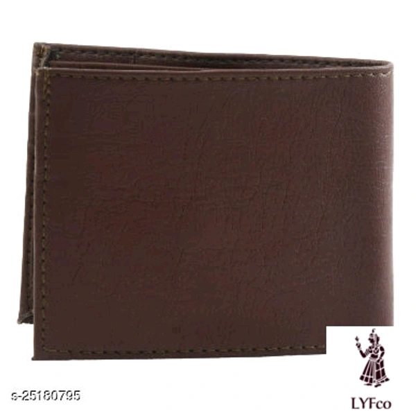 Catalog Name:*FashionableLatest Men Wallets*Material: PUNo. of Compartments: 2Pattern: TexturedMultipack: 1 - Free size