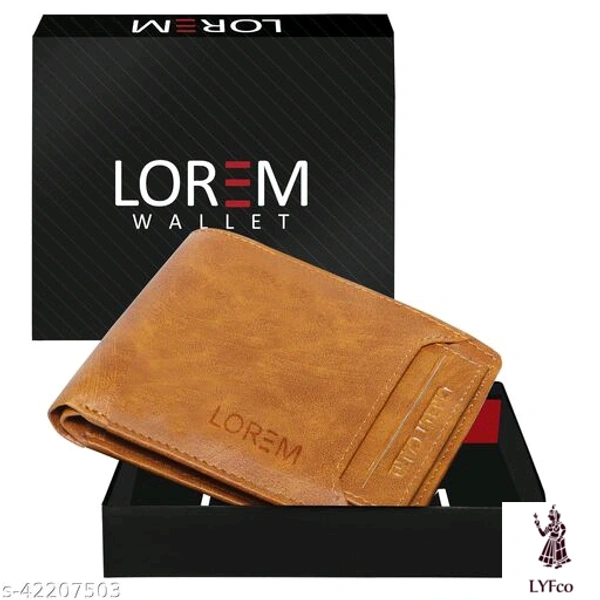 Catalog Name:*FashionableUnique Men Wallets*Material: Faux Leather/LeatheretteNo. of Compartments: 4Pattern: SolidMultipack: 1 - Free size