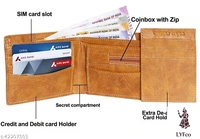 Catalog Name:*FashionableUnique Men Wallets*Material: Faux Leather/LeatheretteNo. of Compartments: 4Pattern: SolidMultipack: 1 - Free size