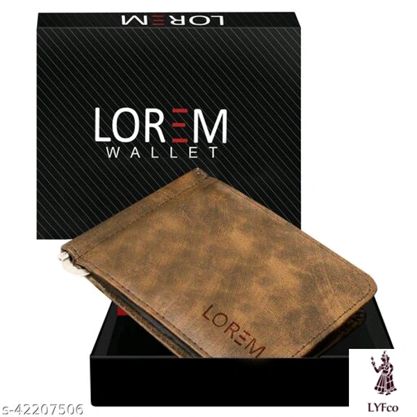 Catalog Name:*FashionableUnique Men Wallets*Material: Faux Leather/LeatheretteNo. of Compartments: 4Pattern: SolidMultipack: 1 - Free size