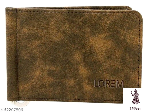 Catalog Name:*FashionableUnique Men Wallets*Material: Faux Leather/LeatheretteNo. of Compartments: 4Pattern: SolidMultipack: 1 - Free size