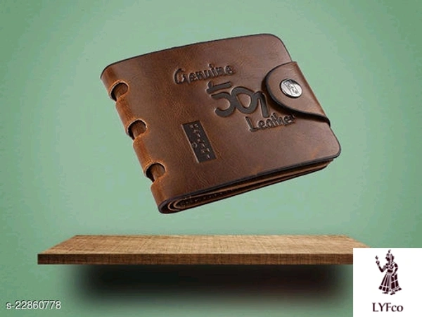 Catalog Name:*CasualModern Men Wallets*Material: LeatherNo. of Compartments: 5Pattern: Printed,Solid,TexturedMultipack: 1 - Free size