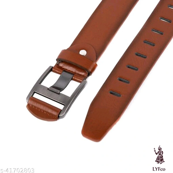 Catalog Name:*Fancy Trendy Men Belts*Material: Faux Leather/LeatherettePattern: SolidMultipack: 1 - Free size