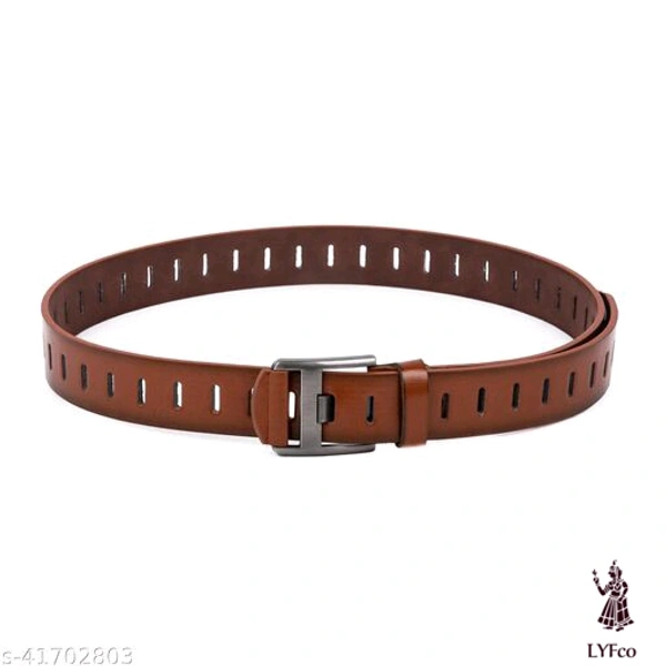 Catalog Name:*Fancy Trendy Men Belts*Material: Faux Leather/LeatherettePattern: SolidMultipack: 1 - Free size
