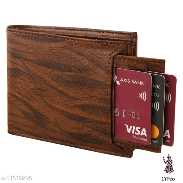 Catalog Name:*FashionableUnique Men Wallets*Material: Faux Leather/Leatherette,Leather,PUNo. of Compartments: 2Pattern: Solid,TexturedMultipack: 1 - Free size