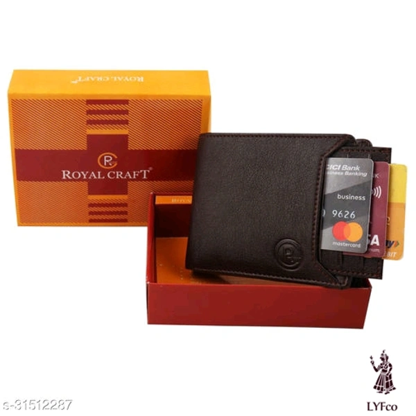 Catalog Name:*FashionableUnique Men Wallets*Material: Faux Leather/Leatherette,Leather,PUNo. of Compartments: 2Pattern: Solid,TexturedMultipack: 1 - Free size