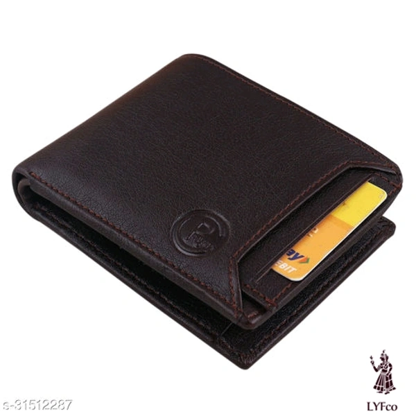 Catalog Name:*FashionableUnique Men Wallets*Material: Faux Leather/Leatherette,Leather,PUNo. of Compartments: 2Pattern: Solid,TexturedMultipack: 1 - Free size