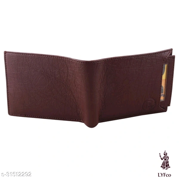 Catalog Name:*FashionableUnique Men Wallets*Material: Faux Leather/Leatherette,Leather,PUNo. of Compartments: 2Pattern: Solid,TexturedMultipack: 1 - Free size