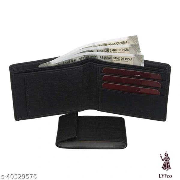 Catalog Name:*FashionableLatest Men Wallets*Material: Canvas & LeatherNo. of Compartments: 4Pattern: SolidMultipack: 1 - Free size