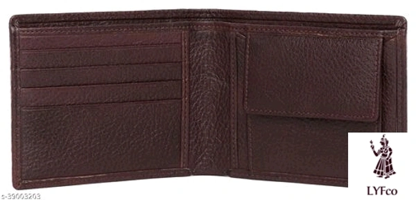 Catalog Name:*StylesModern Men Wallets*Material: LeatherNo. of Compartments: 2Pattern: TexturedMultipack: 1 - Free size