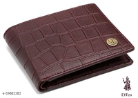 Catalog Name:*StylesModern Men Wallets*Material: LeatherNo. of Compartments: 2Pattern: TexturedMultipack: 1 - Free size