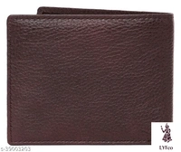 Catalog Name:*StylesModern Men Wallets*Material: LeatherNo. of Compartments: 2Pattern: TexturedMultipack: 1 - Free size