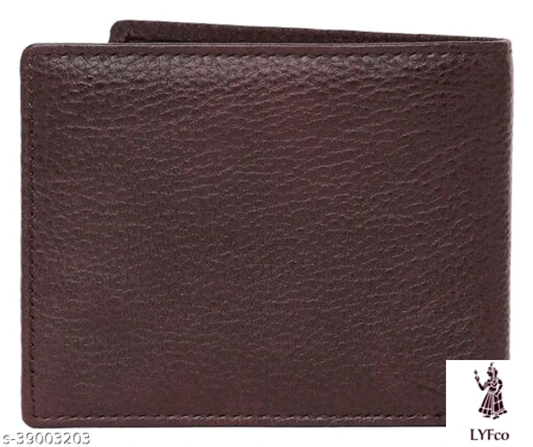 Catalog Name:*StylesModern Men Wallets*Material: LeatherNo. of Compartments: 2Pattern: TexturedMultipack: 1 - Free size