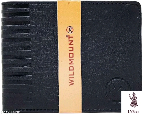 Catalog Name:*FancyTrendy Men Wallets*Material: Faux Leather/LeatheretteNo. of Compartments: 1Pattern: Solid,TexturedMultipack: 1 - Free size
