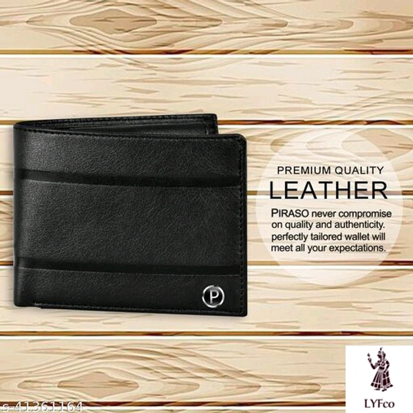 Catalog Name:*StylesUnique Men Wallets*Material: LeatherNo. of Compartments: 2Pattern: SolidMultipack: 1 - Free size