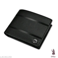 Catalog Name:*StylesUnique Men Wallets*Material: LeatherNo. of Compartments: 2Pattern: SolidMultipack: 1 - Free size