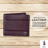 Catalog Name:*StylesUnique Men Wallets*Material: LeatherNo. of Compartments: 2Pattern: SolidMultipack: 1 - Free size