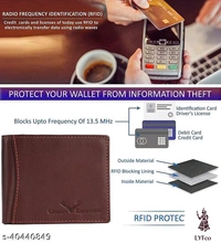 Catalog Name:*StylesUnique Men Wallets*Material: LeatherNo. of Compartments: 2Pattern: SolidMultipack: 1 - Free size