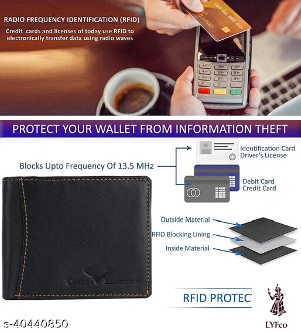 Catalog Name:*StylesUnique Men Wallets*Material: LeatherNo. of Compartments: 2Pattern: SolidMultipack: 1 - Free size