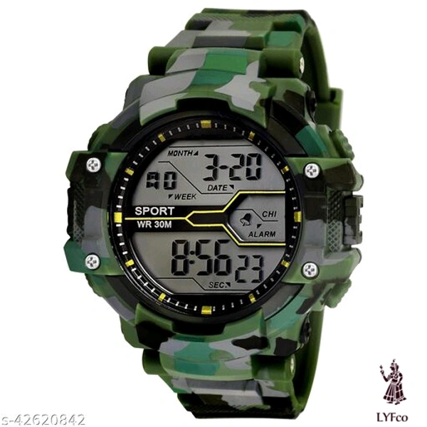 Catalog Name:*Voguish Men Sports Watches* - Free size