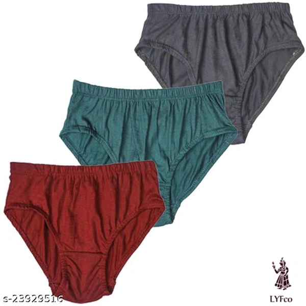 Catalog Name:*Women Cotton Blend Combo Panties*Fabric: Cotton BlendPattern: Solid,PrintedMultipack:3 - M