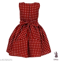 Catalog Name:*Cute Stylus Girls Frocks & Dresses*Fabric: CrepeSleeve Length: SleevelessPattern: PrintedMultipack: Single - 8-9 Years