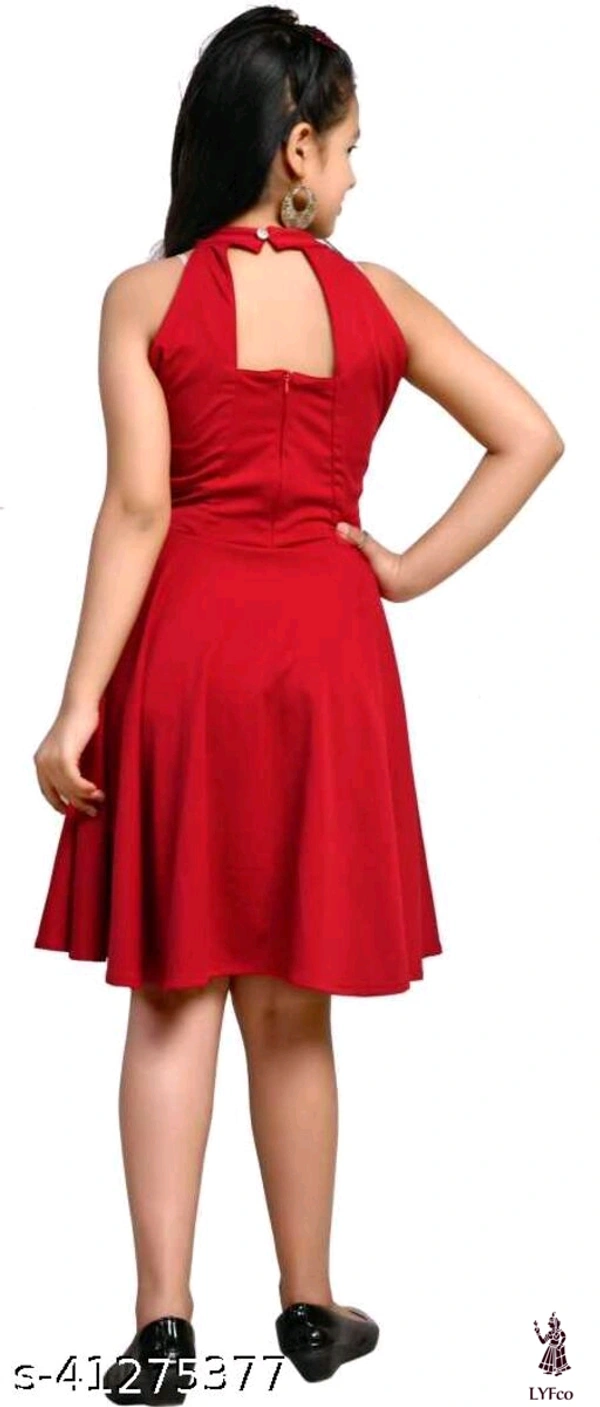 Catalog Name:*Flawsome Elegant Girls Frocks & Dresses*Fabric: Cotton BlendSleeve Length: SleevelessPattern: SolidMultipack: Pack Of 2 - 11-12 Years