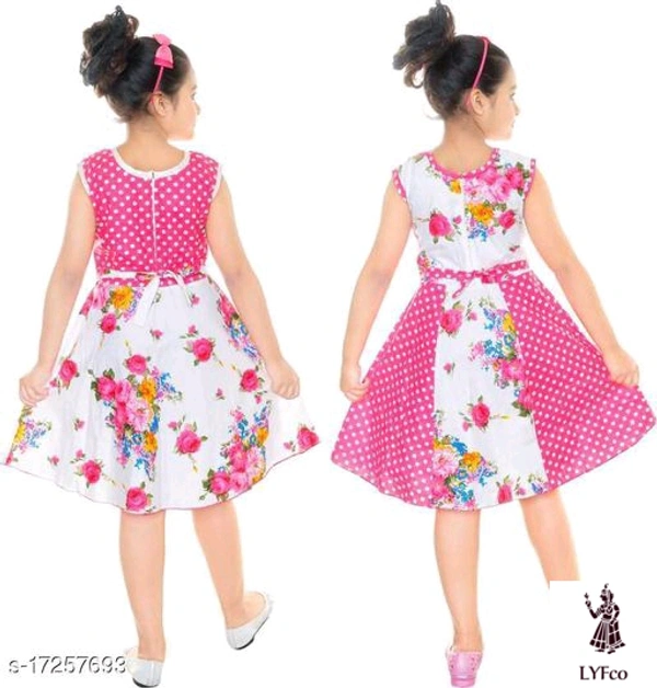 Catalog Name:*Cutiepie Trendy Girls Frocks & Dresses*Fabric: Cotton BlendSleeve Length: SleevelessPattern: Self-DesignMultipack: Pack Of 2 - 3-4 Years