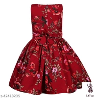Catalog Name:*Modern Classy Girls Frocks & Dresses*Fabric: CrepeSleeve Length: SleevelessPattern: PrintedMultipack: Single - 4-5 Years