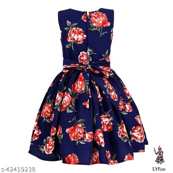 Catalog Name:*Modern Classy Girls Frocks & Dresses*Fabric: CrepeSleeve Length: SleevelessPattern: PrintedMultipack: Single - 2-3 Years
