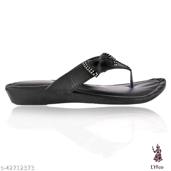 Catalog Name:*Latest Women Flats*Material: SyntheticSole Material: PvcPattern: SolidFastening & Back Detail: Slip-OnMultipack: Product Dependent - IND-8