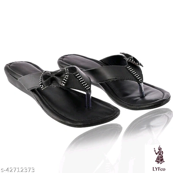 Catalog Name:*Latest Women Flats*Material: SyntheticSole Material: PvcPattern: SolidFastening & Back Detail: Slip-OnMultipack: Product Dependent - IND-8