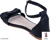 Catalog Name:*Voguish Women Flats*Material: SyntheticSole Material: RubberPattern: SolidFastening & Back Detail: Ankle LoopMultipack: 1 - IND-7